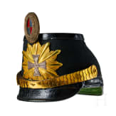 A shako for Mecklenburg Jaeger Battalion 14 Landwehr Officers