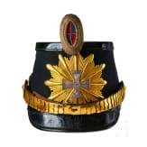 A shako for Mecklenburg Jaeger Battalion 14 Landwehr Officers