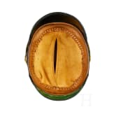 A shako for Mecklenburg Jaeger Battalion 14 Landwehr Officers
