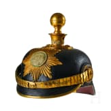 A helmet for Field Artillery 24, Battalion III Mecklenburg-Strelitz Officers