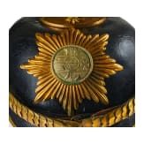 A helmet for Field Artillery 24, Battalion III Mecklenburg-Strelitz Officers