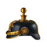 A helmet for Field Artillery 24, Battalion III Mecklenburg-Strelitz Officers