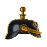 A helmet for Field Artillery 24, Battalion III Mecklenburg-Strelitz Officers