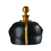 A helmet for Field Artillery 24, Battalion III Mecklenburg-Strelitz Officers