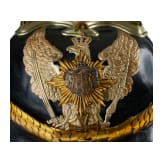 A helmet for Oldenburg 19th Dragoon Regiment Reserve Officers