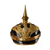 A helmet for Prussian Line Grenadier Reserve Officers, with plate