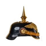A helmet for Prussian Line Grenadier Reserve Officers, with plate