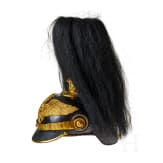 Preu&szlig;en - Helm f&uuml;r Offiziere des Grenadier-Regiments Nr. 1, mit Haarbusch