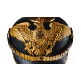 Preu&szlig;en - Helm eines Offiziers der Reserve im Grenadier-Regiment Nr. 7, mit Paradebusch