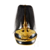 Preu&szlig;en - Helm f&uuml;r Offiziere des Grenadier-Regiments Nr. 9, mit Haarbusch