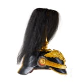 Preu&szlig;en - Helm f&uuml;r Offiziere des Grenadier-Regiments Nr. 9, mit Haarbusch