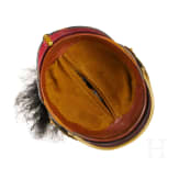 Preu&szlig;en - Helm f&uuml;r Offiziere des Grenadier-Regiments Nr. 9, mit Haarbusch