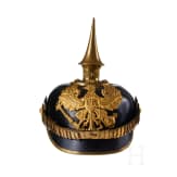 A Prussian Infantry Officer's Visor Hat