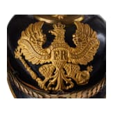 A Prussian Infantry Officer's Visor Hat