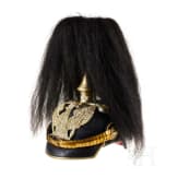 A helmet for Prussian Dragoon Officers, with bush