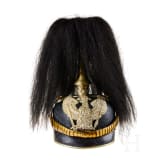 A helmet for Prussian Dragoon Officers, with bush