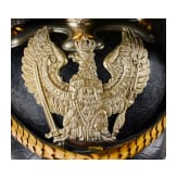 A helmet for Prussian Dragoon Officers, with bush