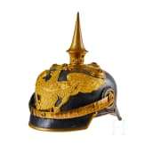 A helmet for Officers of the Prussian Dragoon Regt. 1, with bush