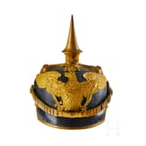 A helmet for Officers of the Prussian Dragoon Regt. 1, with bush