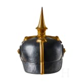 A helmet for Officers of the Prussian Dragoon Regt. 1, with bush