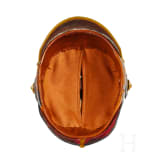 A helmet for Officers of the Prussian Dragoon Regt. 1, with bush