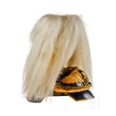 A helmet for Prussian Officers in the 1st Guard Landwehr Cavalry Regiment, with bush
