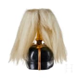 A helmet for Prussian Officers in the 1st Guard Landwehr Cavalry Regiment, with bush