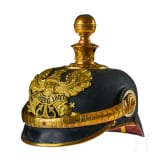 A helmet for Prussian Field Artillery Regt. 26 Battery 2 Officers