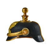 A helmet for Prussian Field Artillery Regt. 26 Battery 2 Officers
