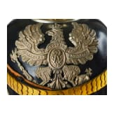 A helmet for Prussian Pioneer Battalion 1 Officers