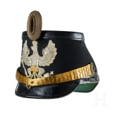 A shako for Prussian Telegraph Reserve Officers
