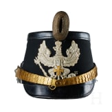 A shako for Prussian Telegraph Reserve Officers
