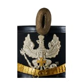 A shako for Prussian Telegraph Reserve Officers