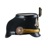 A shako for Prussian Telegraph Reserve Officers