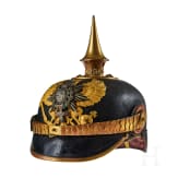 Reu&szlig; - Helm f&uuml;r einen Reserveoffizier im 7. Th&uuml;ringischen Infanterie-Regiment Nr. 96, II. Bataillon