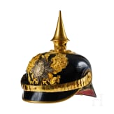 Schwarzburg-Rudolstadt - Helm f&uuml;r Offiziere im 7. Th&uuml;ringischen Infanterie-Regiment Nr. 96, III. Bataillon
