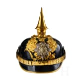 Schwarzburg-Rudolstadt - Helm f&uuml;r Offiziere im 7. Th&uuml;ringischen Infanterie-Regiment Nr. 96, III. Bataillon