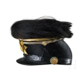 A shako for Saxon Fusilier Regiment 108 Reserve Officers