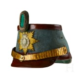 A shako for Saxon Machine Gun Officers