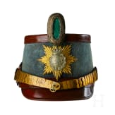 A shako for Saxon Machine Gun Officers