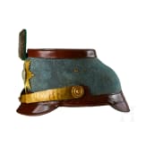 A shako for Saxon Machine Gun Officers