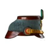 A shako for Saxon Machine Gun Officers
