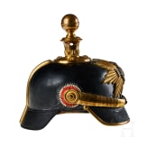 A helmet for Saxon Field Artillery Reserve Officers