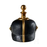 A helmet for Saxon Field Artillery Reserve Officers