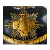 A helmet for Saxon Pioneer Reserve Officers