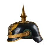A helmet for IR 95 Saxe-Coburg and Gotha Reserve Officers