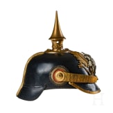 A helmet for IR 95 Saxe-Coburg and Gotha Reserve Officers