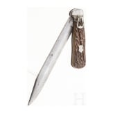 Klappmesser mit Scheide, deutsch, um 1900