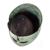 Hochwertige Kopie eines korinthischen Helmes aus Bronze