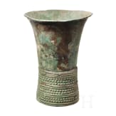 Two Near Eastern bronze cups, early 1st millennium B.C.